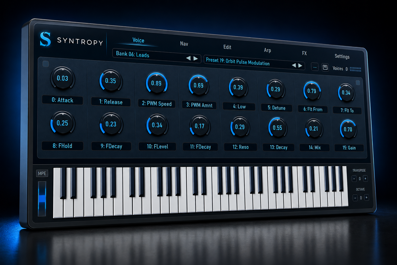 Syntropy interface